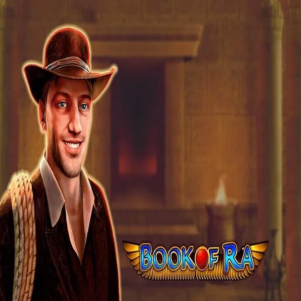 Book of Ra logo – Slots by Greentube at Rolldorado Casino