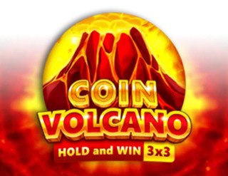 Logo of Coin Volcano from 3 Oaks Gaming at Rolldorado Casino