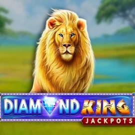 Diamond King Jackpots slot icon by SpinPlay Games, available at Rolldorado Casino