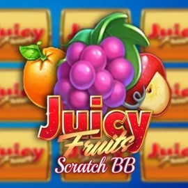 Juicy Fruits Scratch BB slot logo by Barbara Bang at Rolldorado CasinoJuicy Fruits Scratch BB