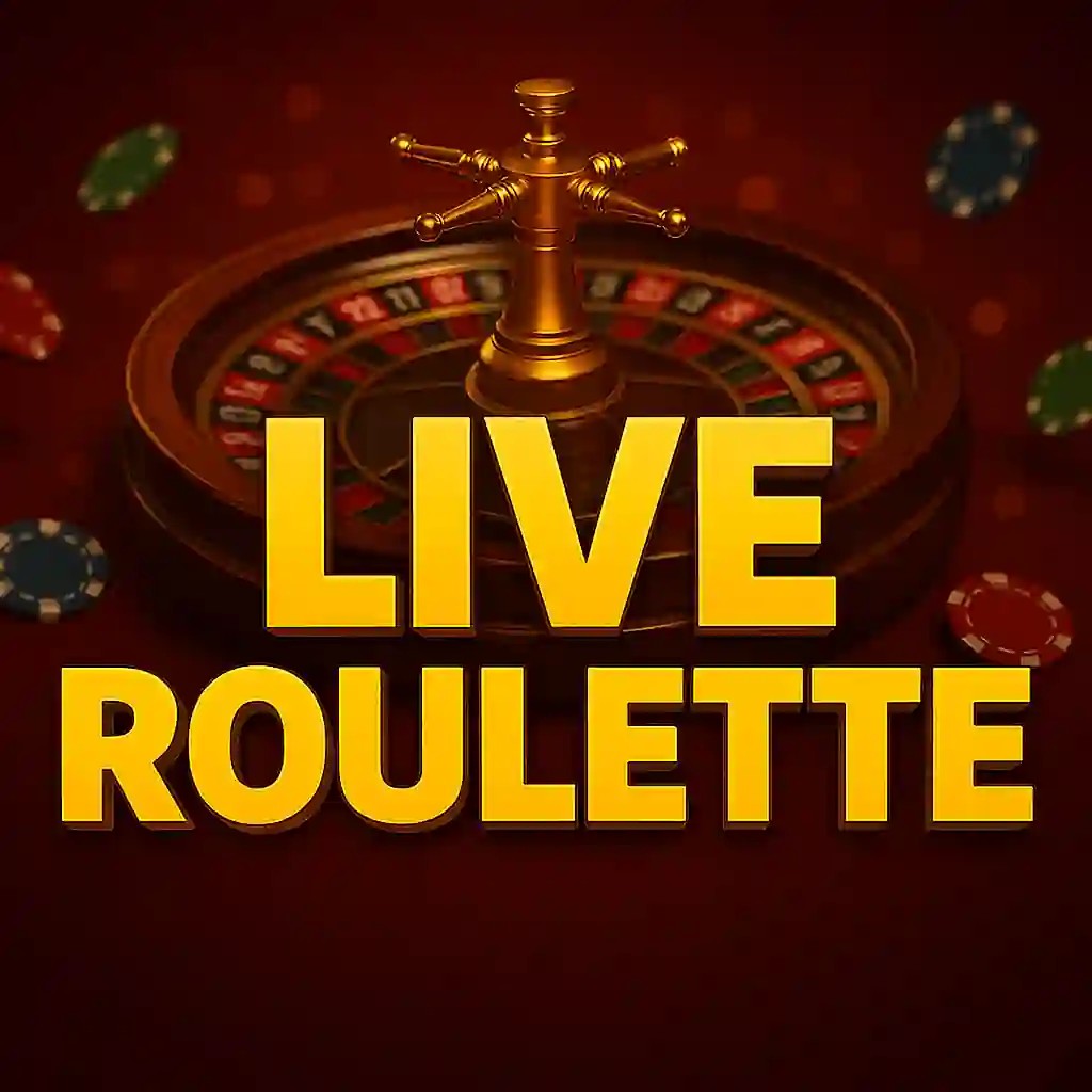 Official Live Casino logo: Live Roulette by Evolution at Rolldorado Casino