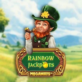 Rainbow Jackpots Megaways game by Red Tiger Gaming – logo hosted on Rolldorado Casino