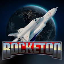 Rocketon logo by Galaxsys at Rolldorado CasinoRocketon