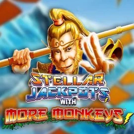 Play Stellar Jackpots with More Monkeys slot by Lightning Box Game on rolldoradoscasino.de