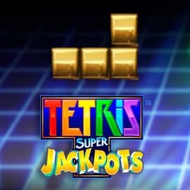 Official Jackpots logo: Tetris Super Jackpots by WMS at Rolldorado Casino