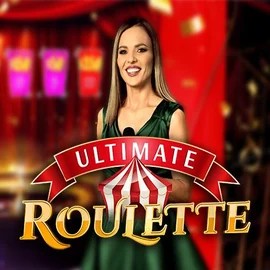 Ultimate Roulette slot logo by Ezugi at Rolldorado CasinoUltimate Roulette